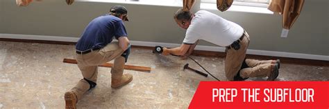 how to install sheet vinyl flooring on wood subfloor